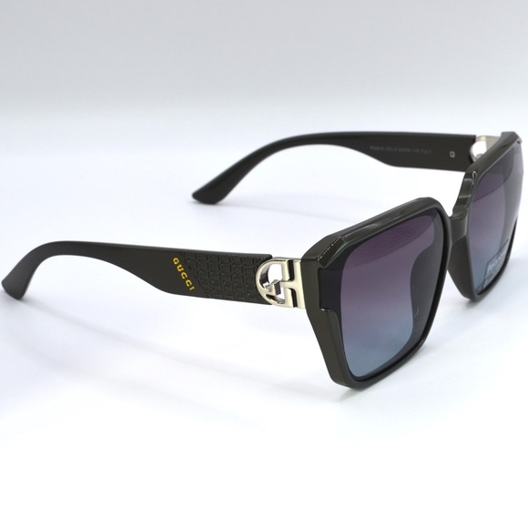 Gucci Women Polarized Sunglasses | Black | Gradient Lens | New | No Box - Picture 8 of 15